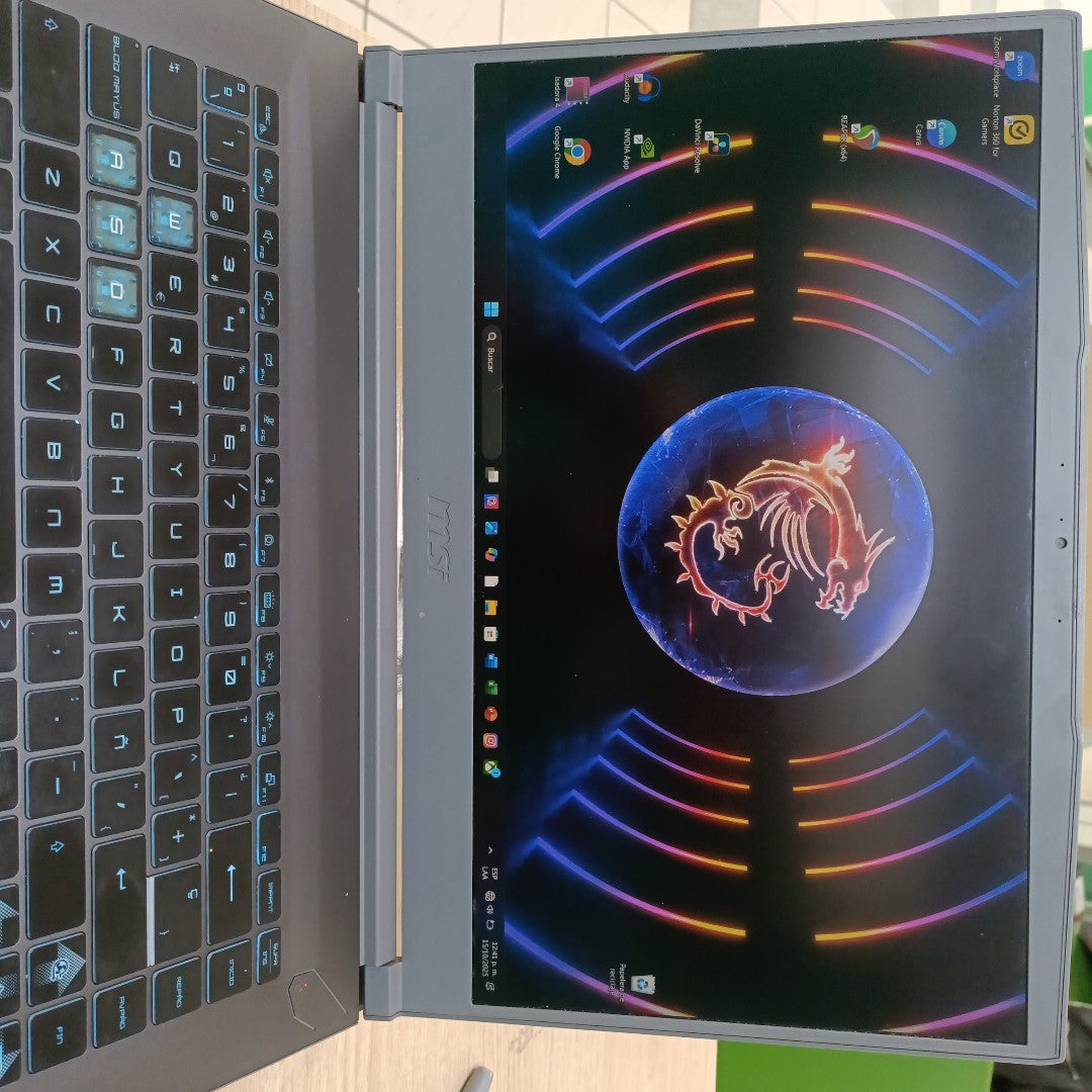 LAPTOP MSI THIN 15 B12UC-1846MX (2024) 512 GB SSD 8 GB RAM