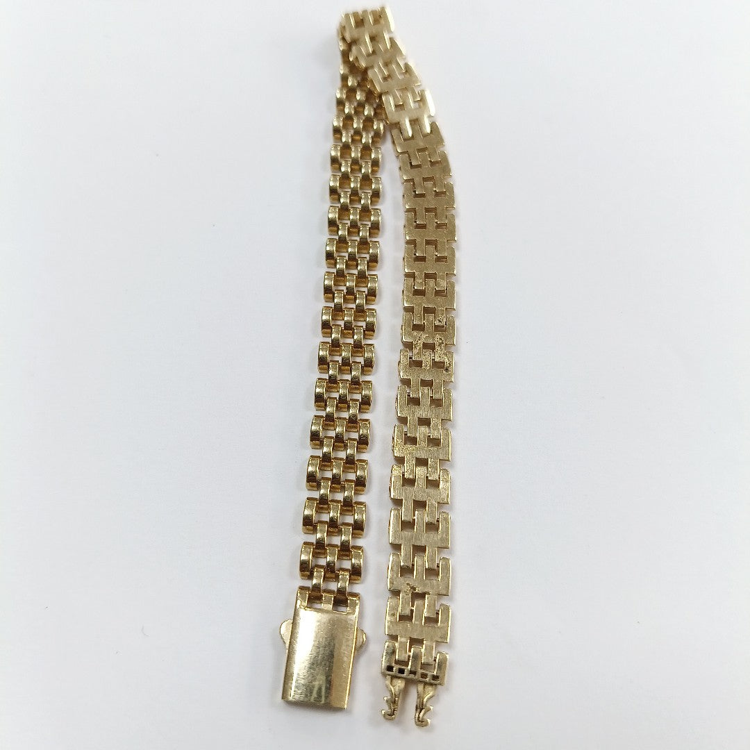 PULSERAS CABALLERO ORO 14K 18.1 (NUEVO)