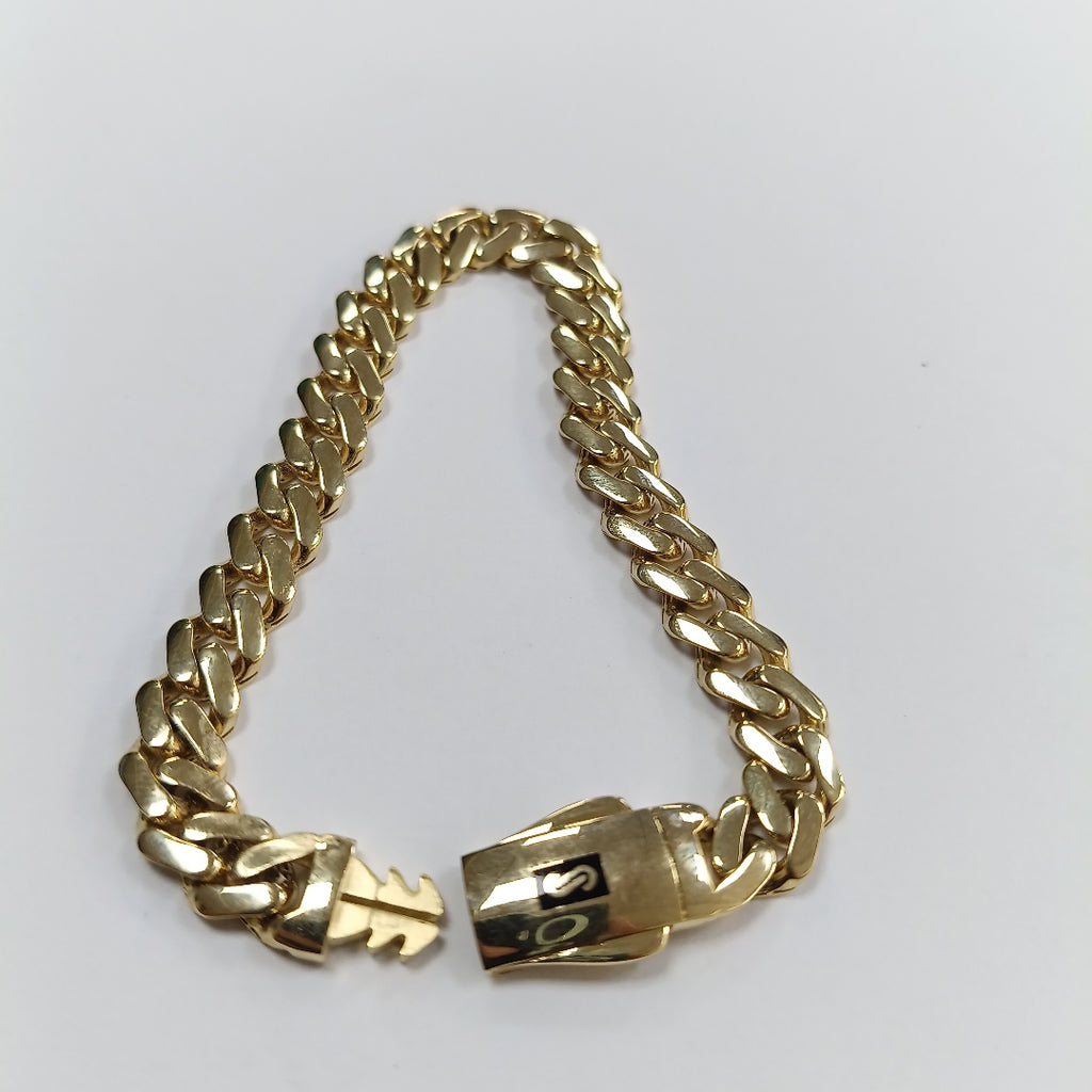 PULSERA MONACO ORO 14K 9.3 (NUEVO)