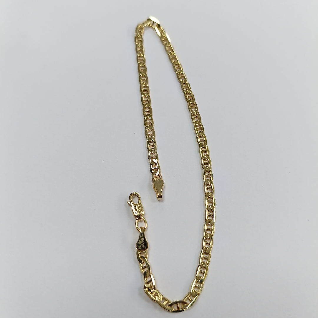 PULSERAS CABALLERO GUCCHI ORO 14K 4.4 (NUEVO)