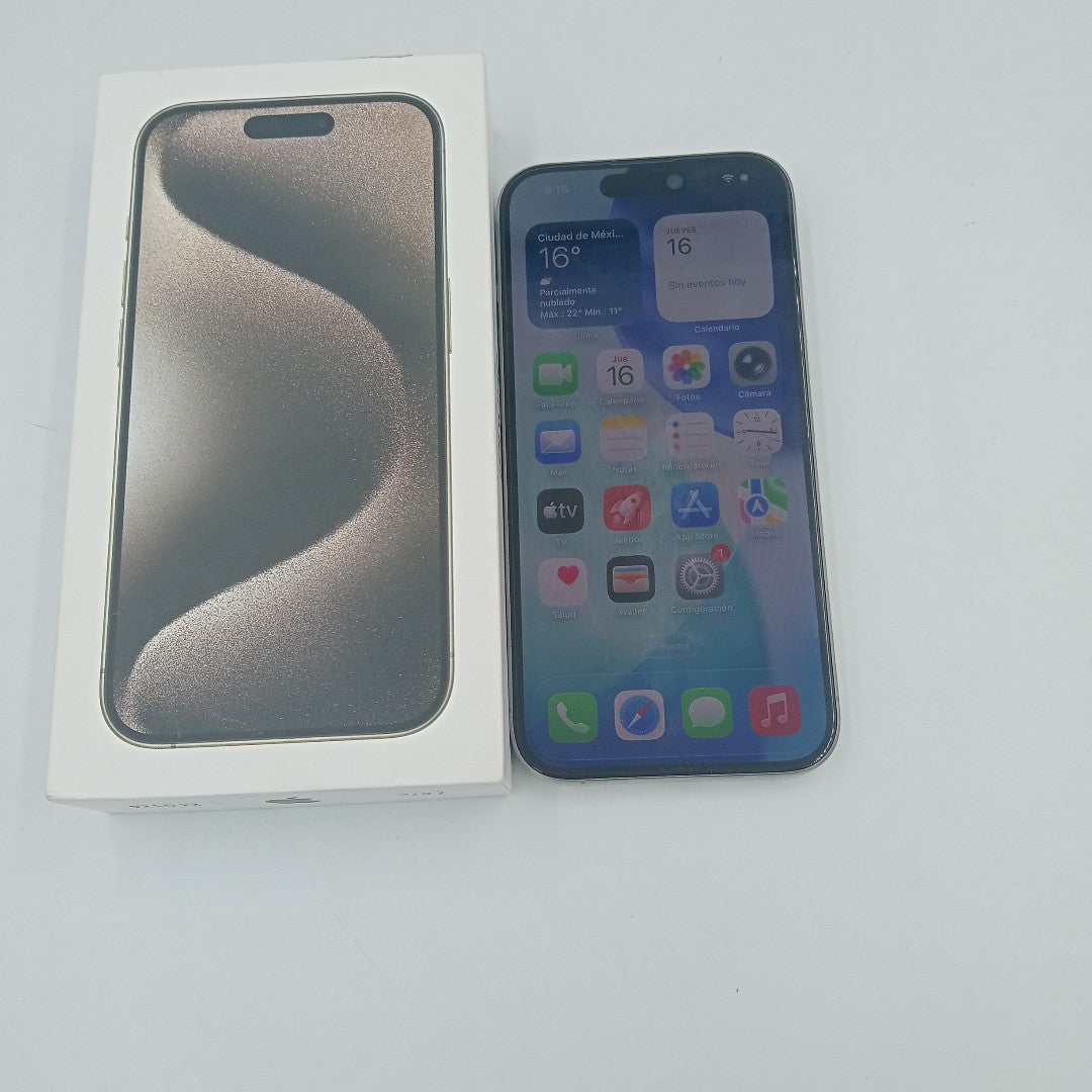 CELULAR APPLE IPHONE 15 PRO A3101 128 GB 8 GB RAM (SEMINUEVO)