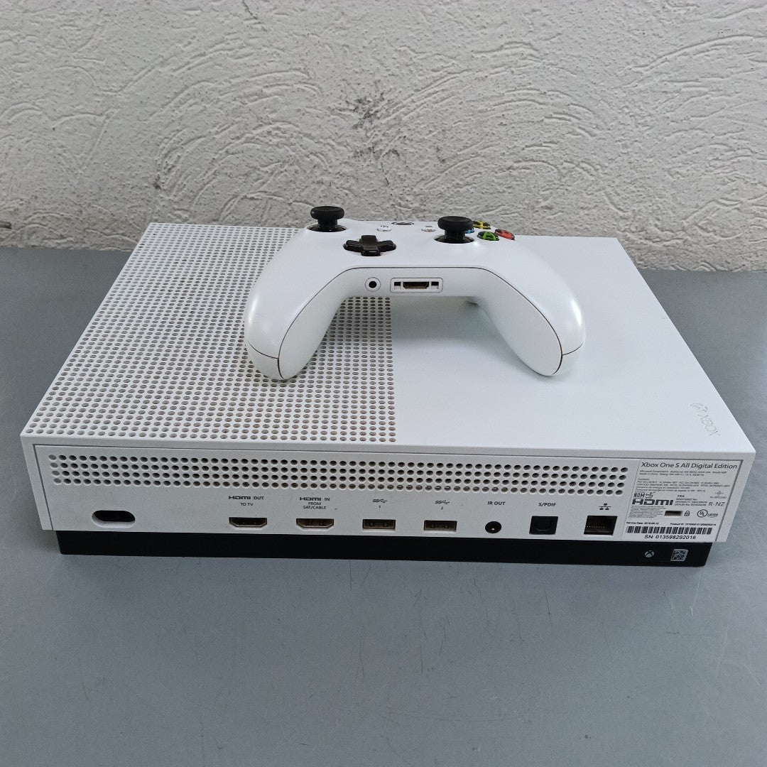 CONSOLA DE VIDEOJUEGO MICROSOFT XBOX ONE S ALL DIGITAL 1 TB (SEMINUEVO)