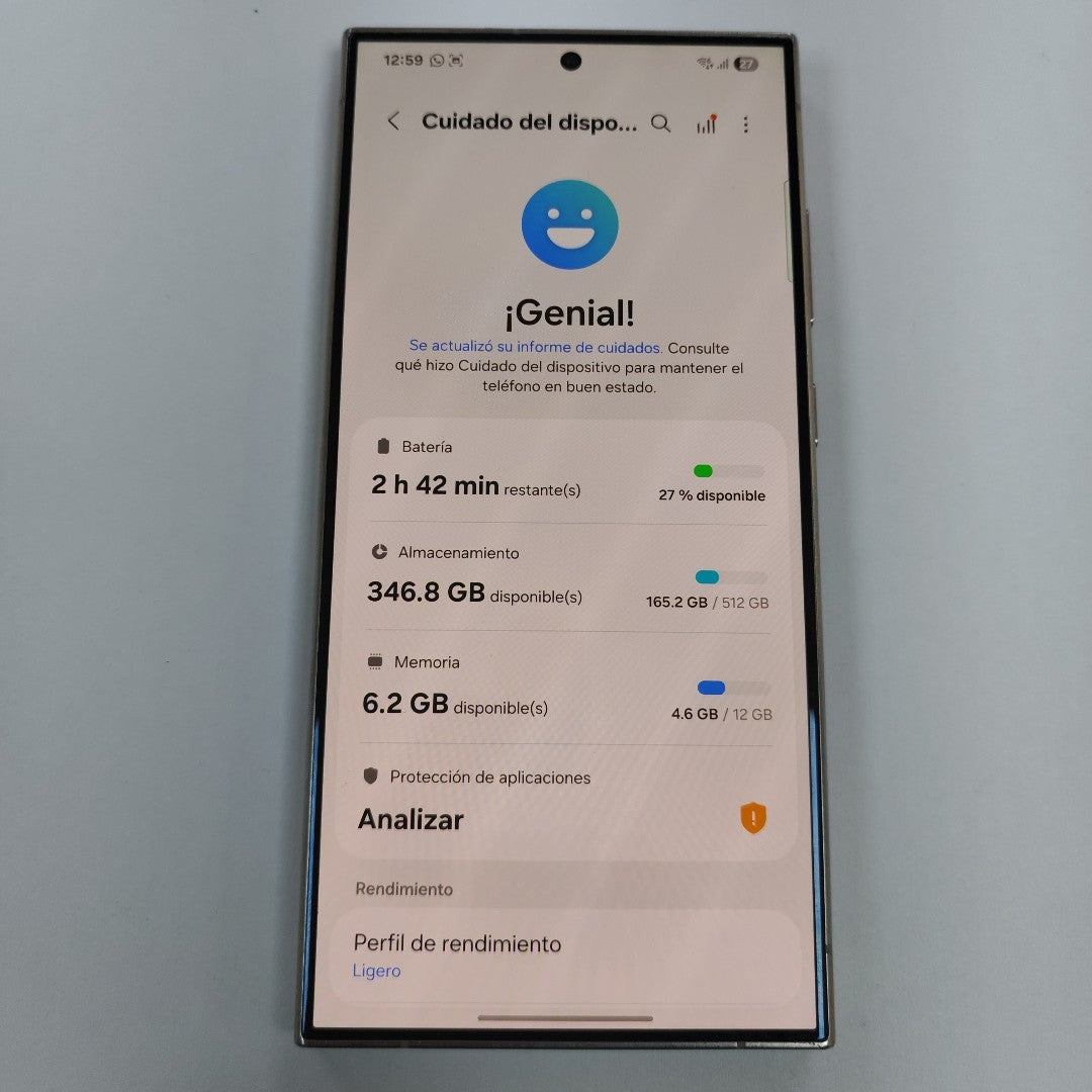 CELULAR SAMSUNG GALAXY S24 ULTRA SM-S928B (2024) 512 GB 12 GB RAM (SEMINUEVO)