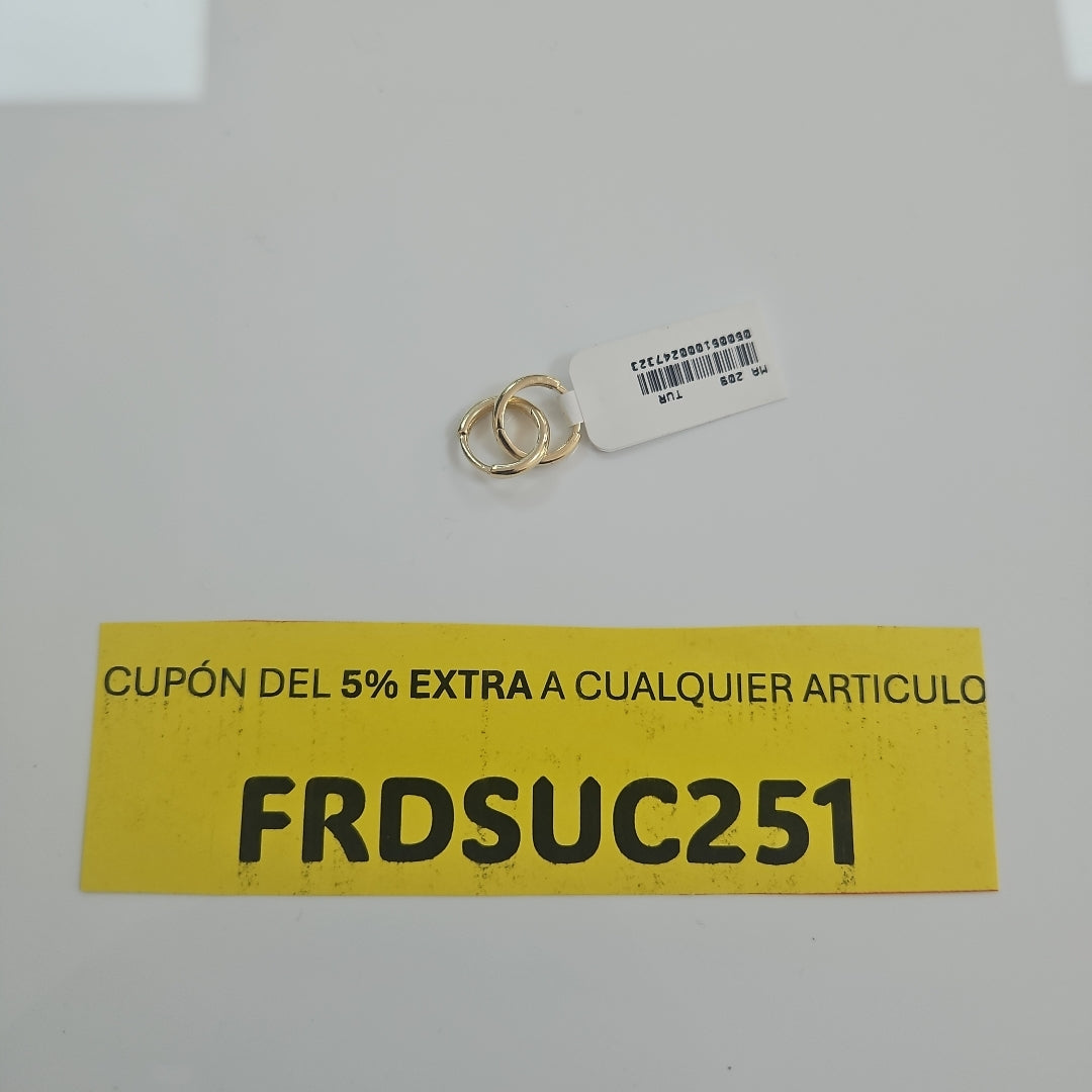 HUGGIES ORO 14K 1.5 (NUEVO)