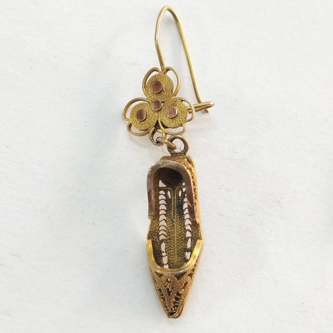 ARETES PAR ORO 8 K 4,40 GRMS (SEMINUEVO)