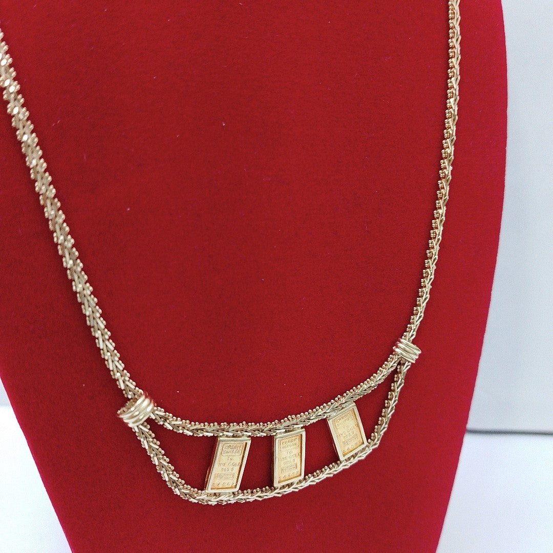GARGANTILLA. ORO. 14 K 17 GRMS (SEMINUEVO)
