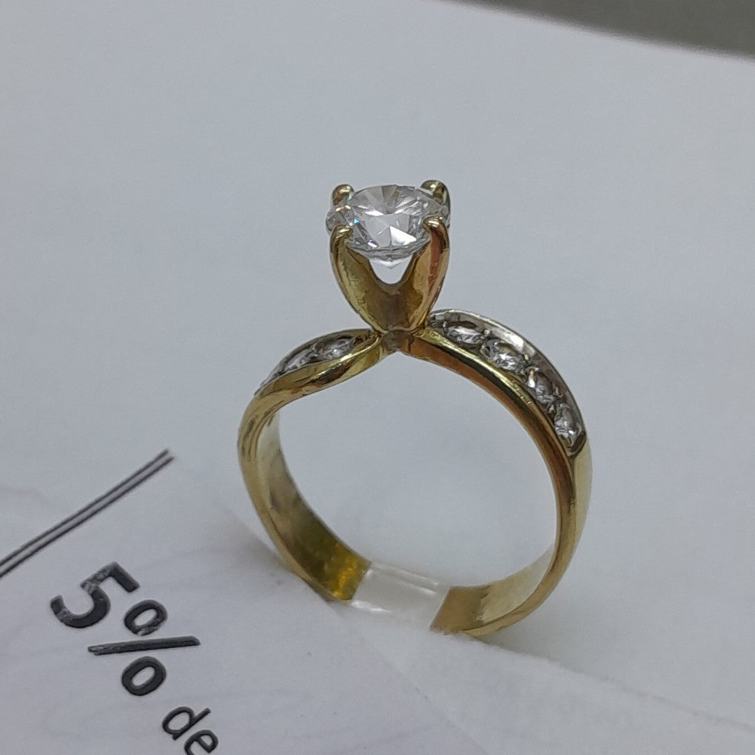 ANILLITO. ORO. 14 K 5.2 GRMS (SEMINUEVO)