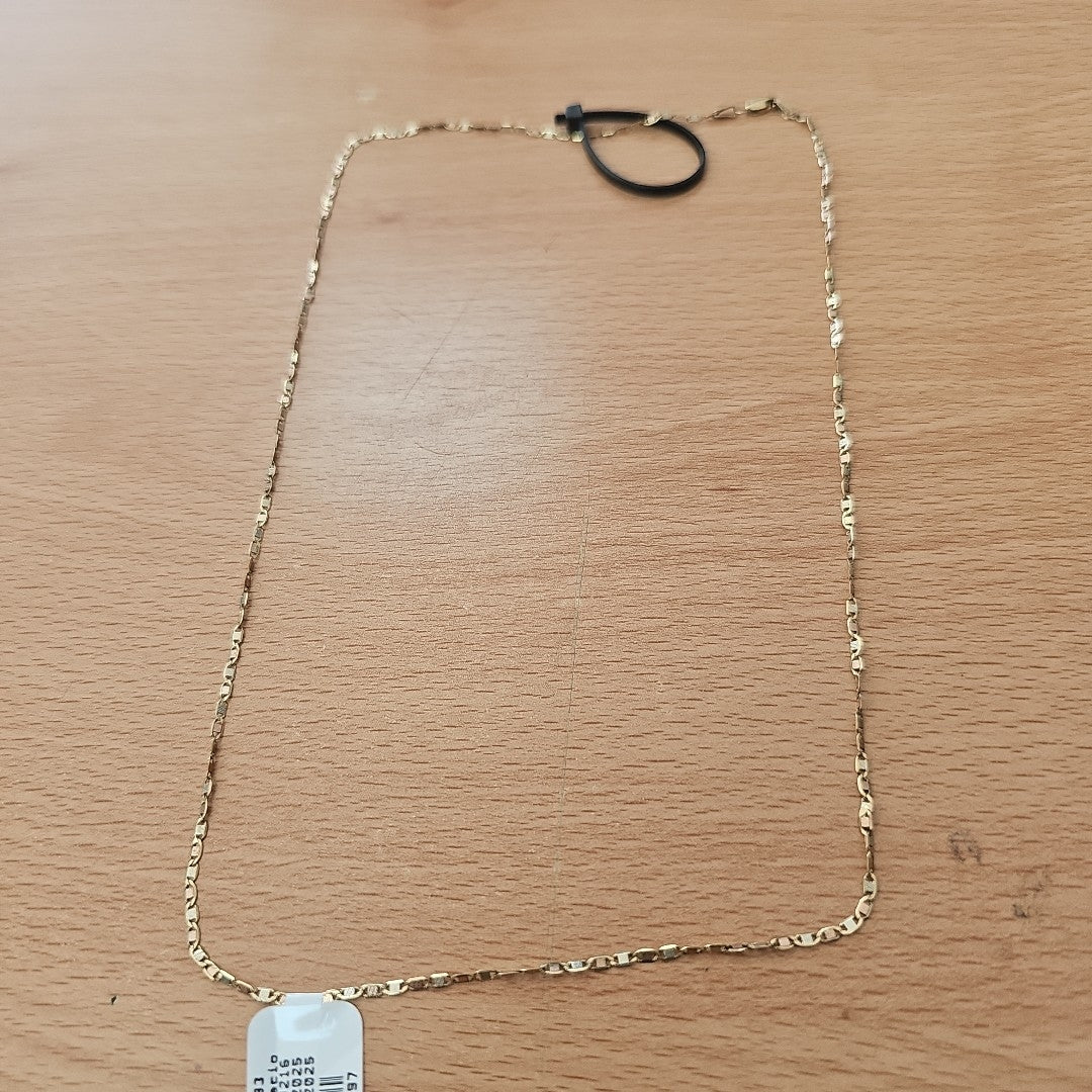 CADENA ORO,RODIADO 10 K 2,40 GRMS (SEMINUEVO)