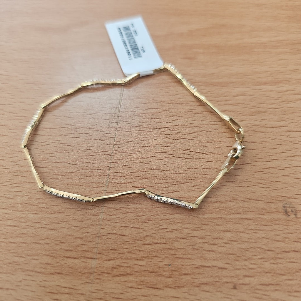 PULSERAS DAMA ORO 14K 3.5 (NUEVO)