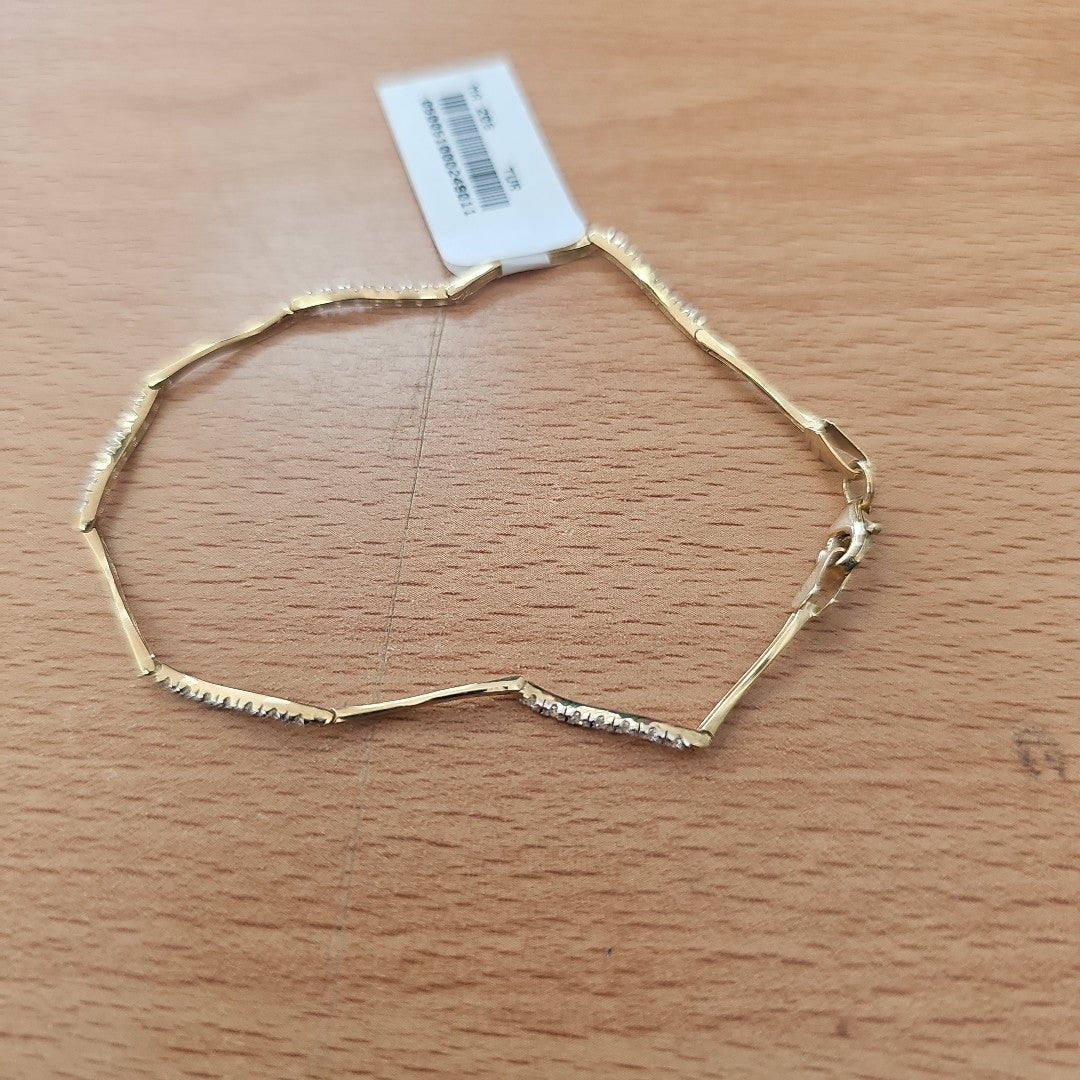 PULSERAS DAMA ORO 14K 3.5 (NUEVO)
