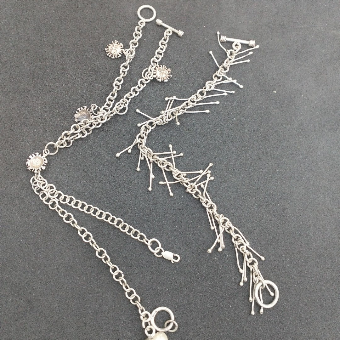 PULSERA. PLATA. 42.4 GRMS (SEMINUEVO)