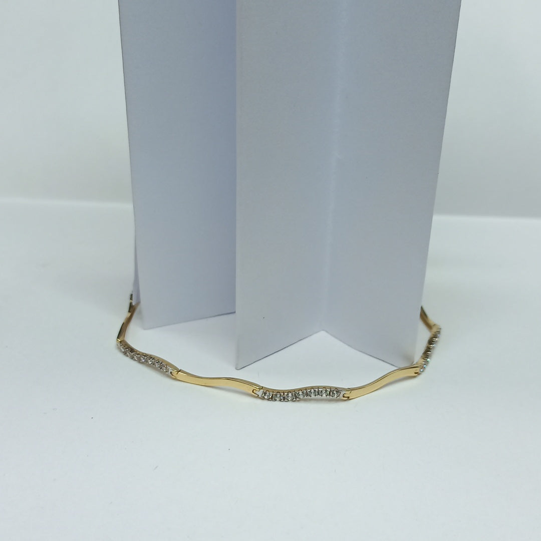 PULSERAS DAMA ORO 14K 3.6 (NUEVO)