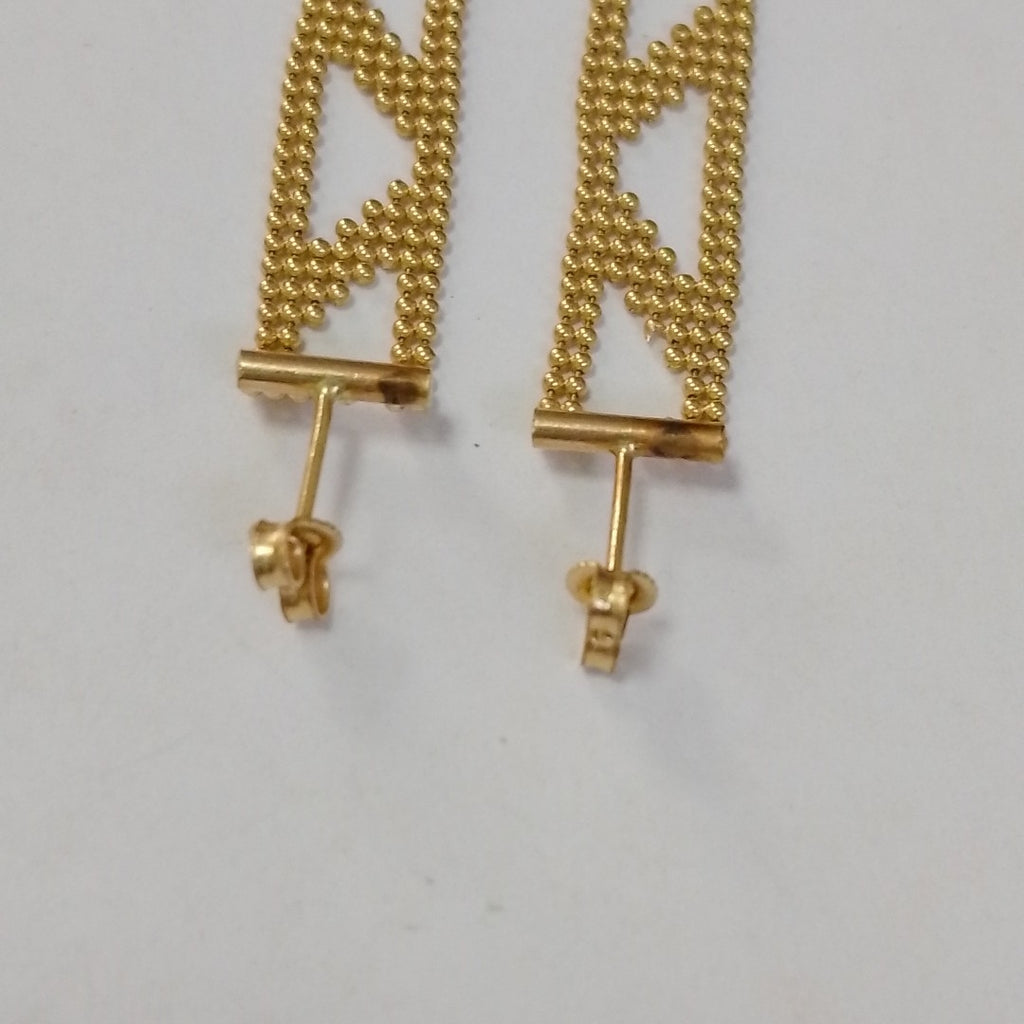 BROQUELES PAR ORO 14 K 3,50 GRMS (SEMINUEVO)