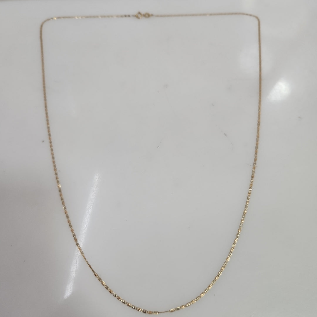 CADENA. ORO. 14 K 1.3 GRMS (SEMINUEVO)