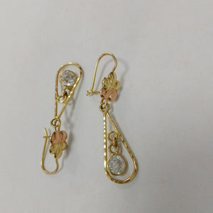 ARETES PAR. ORO. 10 K 3.6 GRMS (SEMINUEVO)