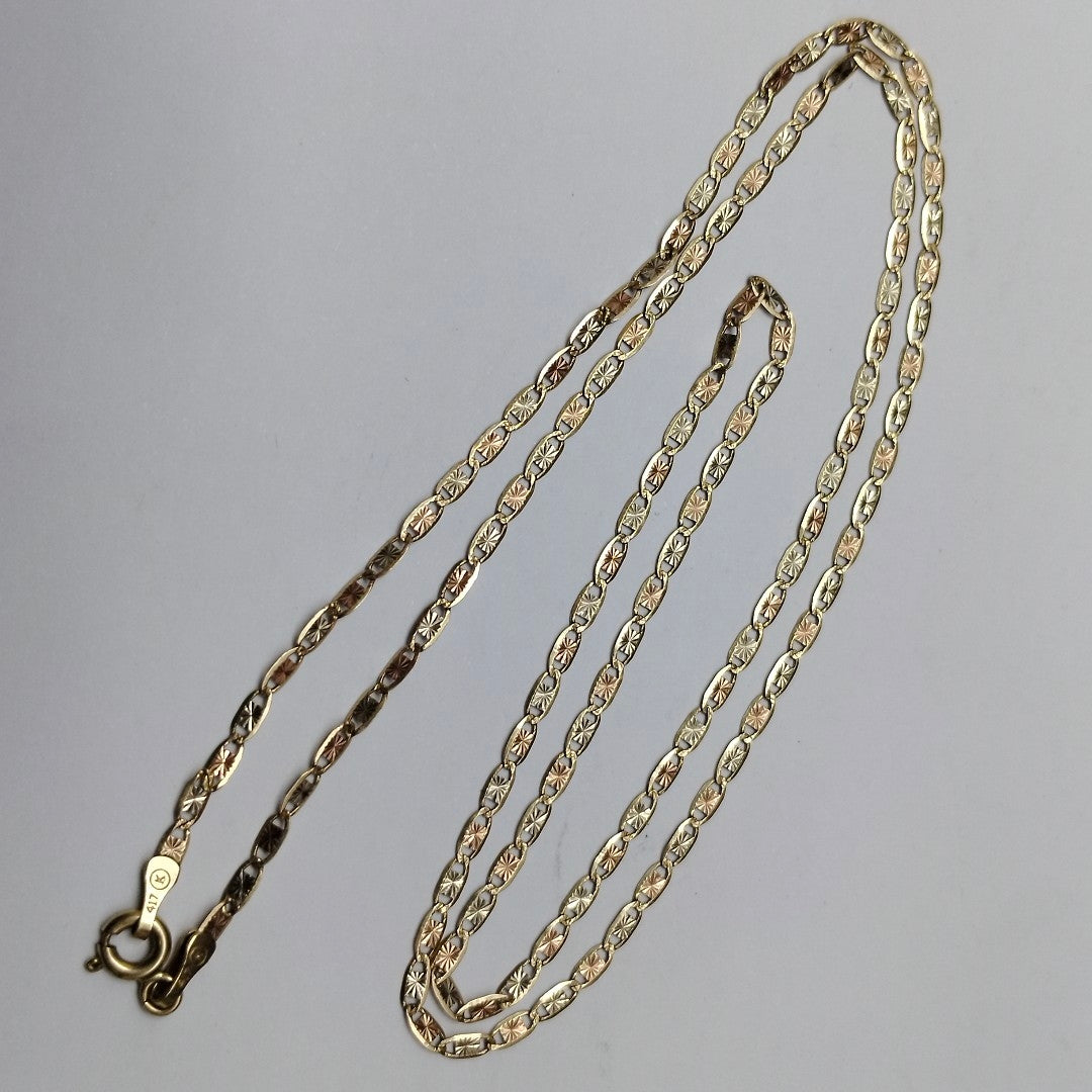 CADENA. ORO. 10 K 2.3 GRMS (SEMINUEVO)