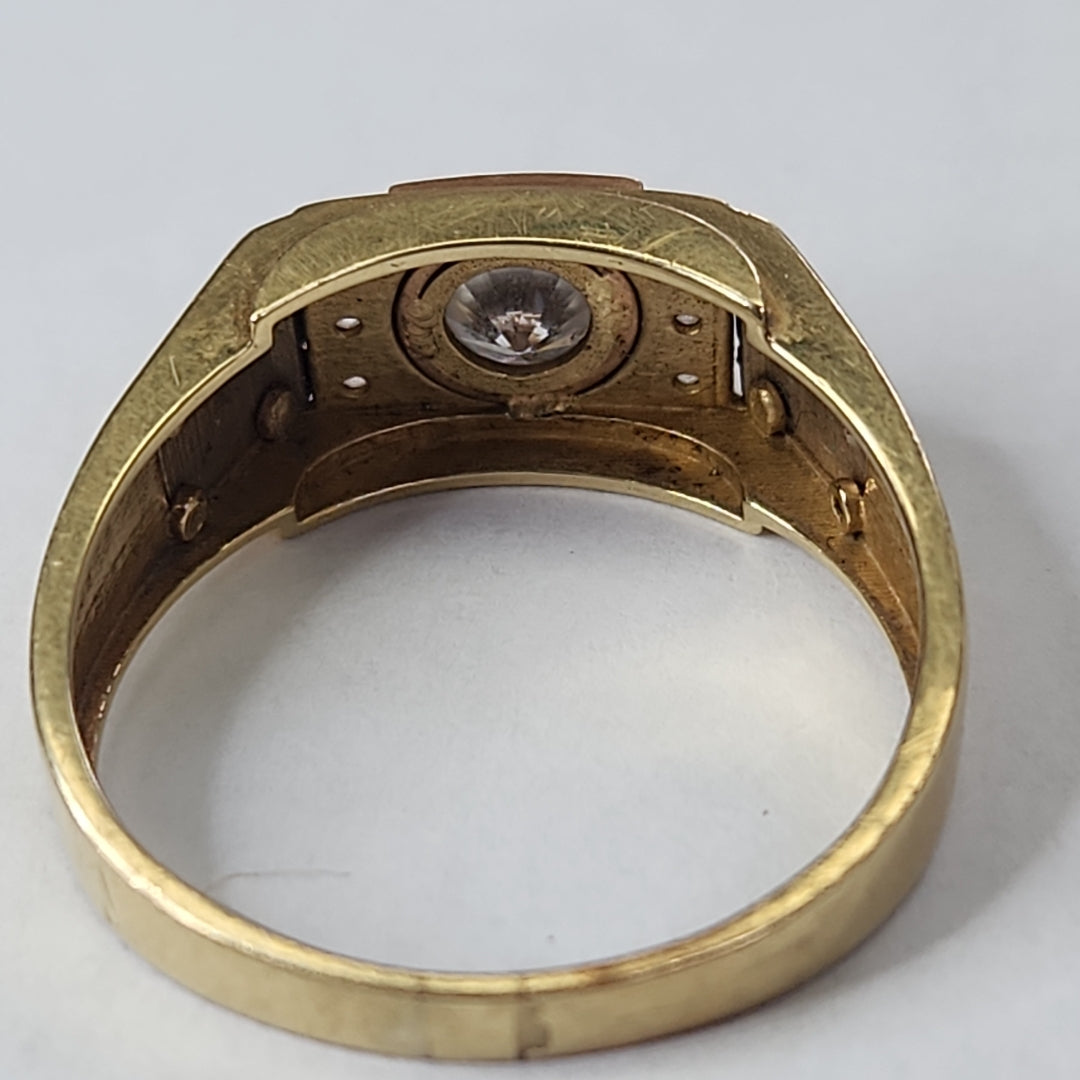 ANILLO. ORO. 14 K 4.9 GRMS (SEMINUEVO)