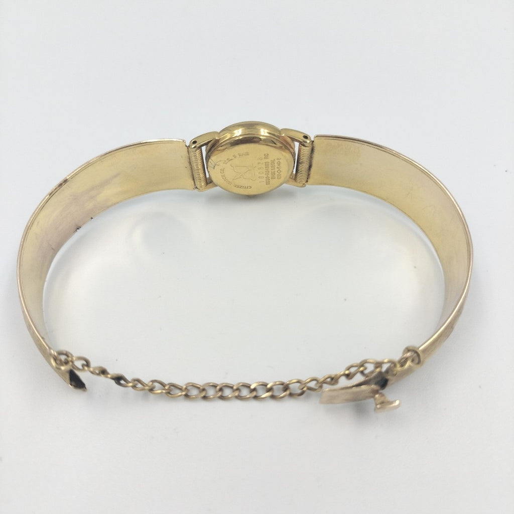 RELOJ CAJA ACERO PULSO ORO ORO 8 K 24,50 GRMS (SEMINUEVO)