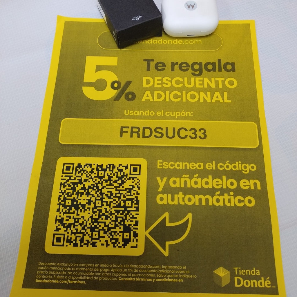 AUDIFONOS MOTOROLA MOTO BUDS XT2443-1 INALAMBRICO IN EAR