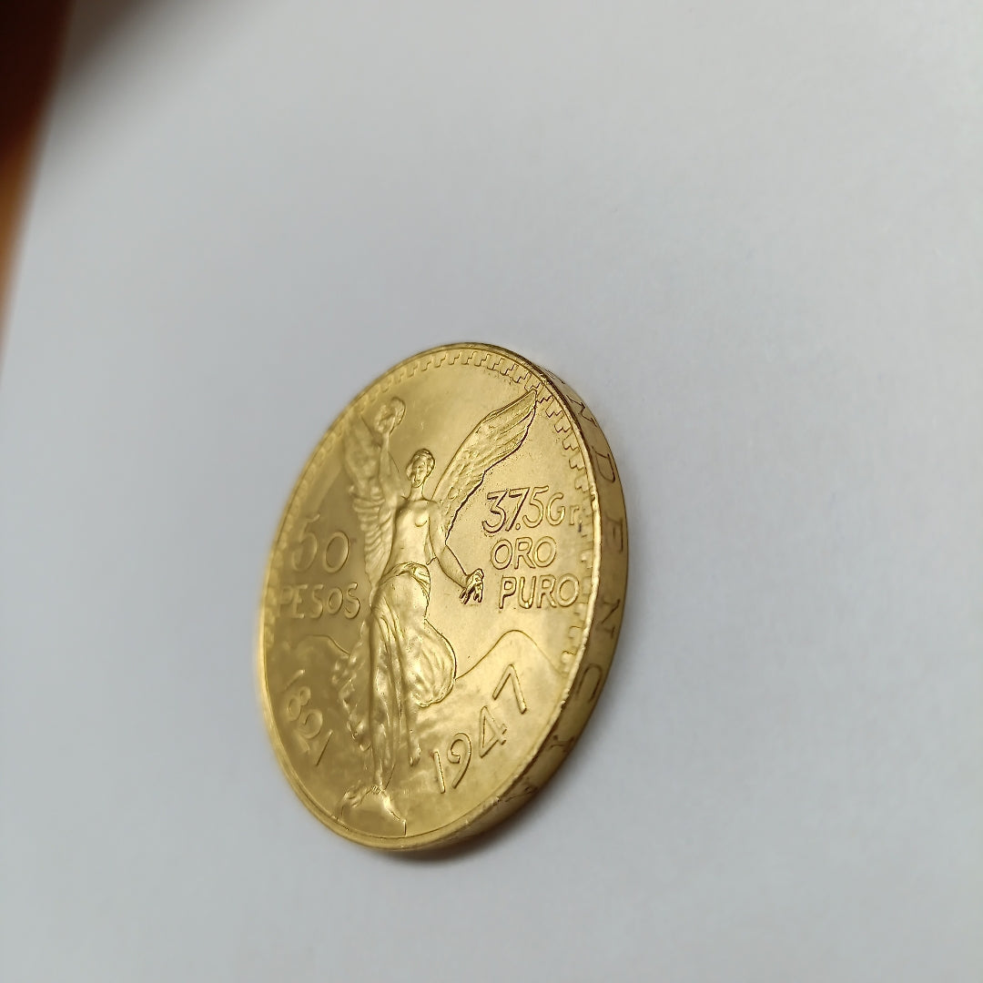 K1 41,60 GRMS 21 K IDENTIFICACIÓN MONEDA NOMINATIVA MATERIALES ORO OBSERV (SEMINUEVO)