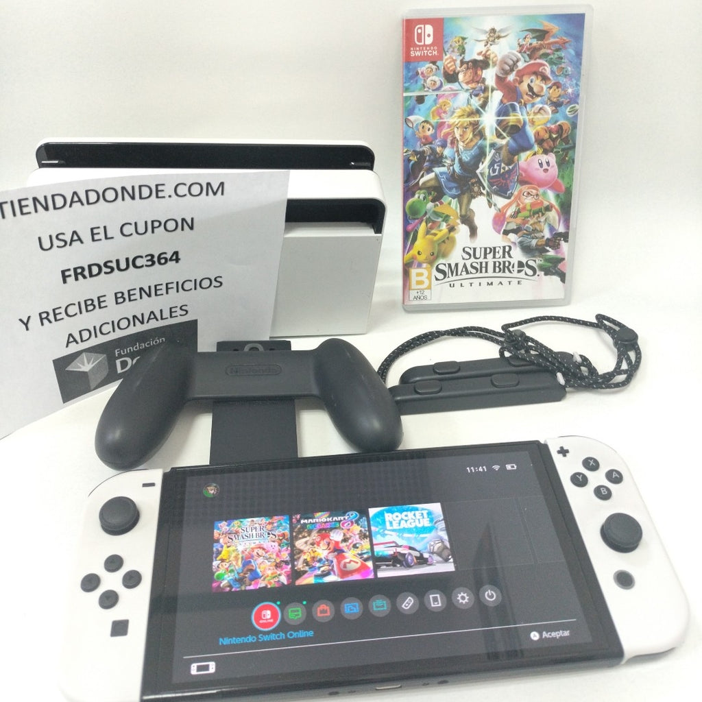 CONSOLA DE VIDEOJUEGO NINTENDO SWITCH OLED 64 GB