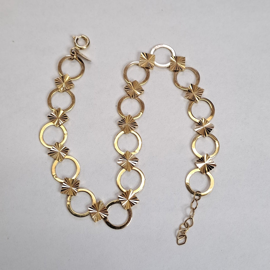 PULSERAS DAMA ORO 14K 3.5 (NUEVO)