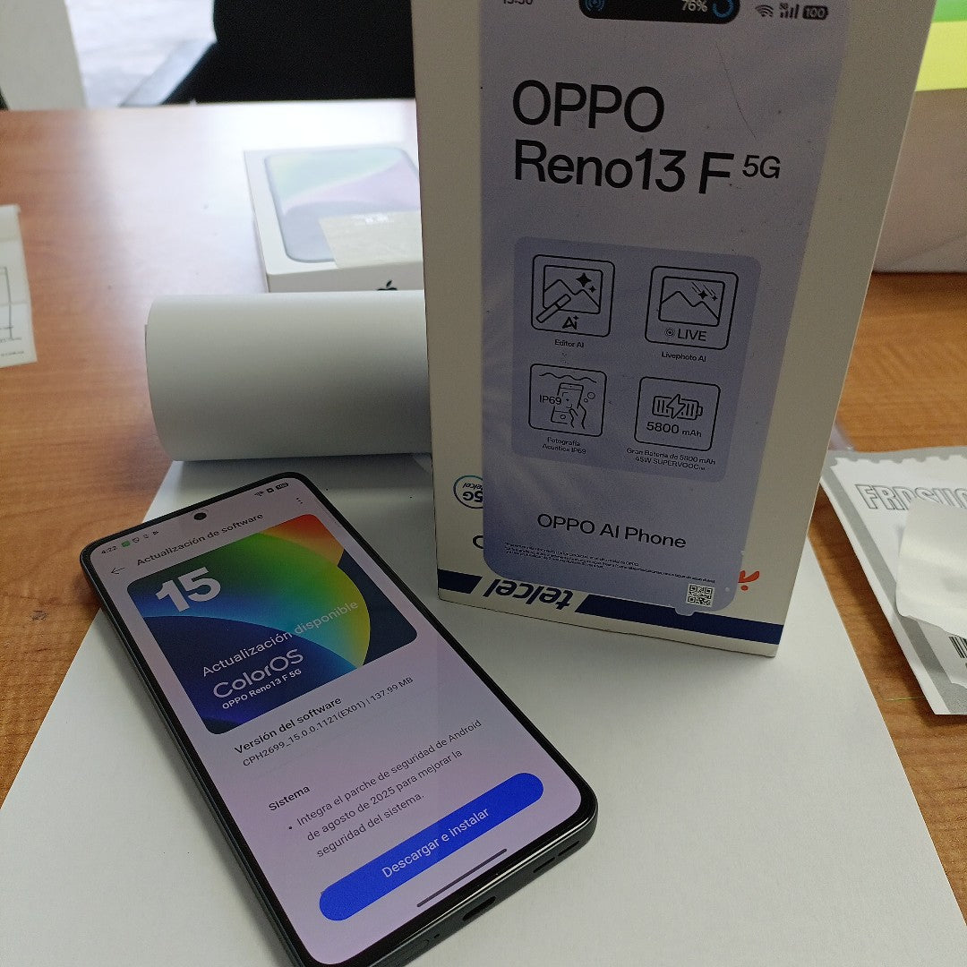 CELULAR OPPO  RENO 13F 5G CPH2699 (2025) 256 GB 12 GB RAM