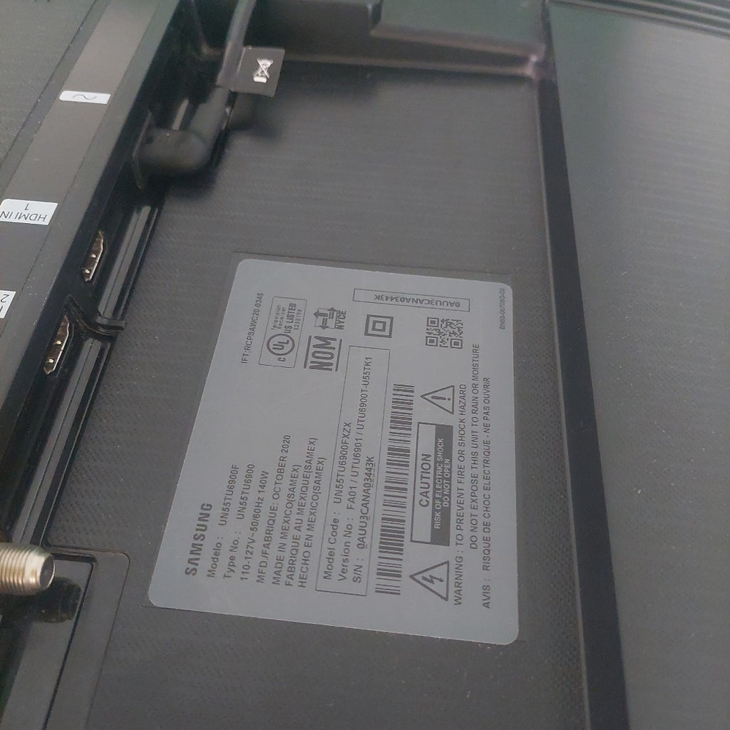 PANTALLA SAMSUNG UN55TU6900F (2020) 55" LED 4K