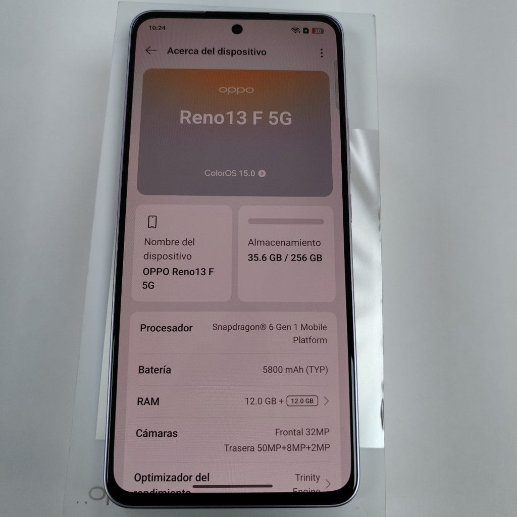 CELULAR OPPO  RENO 13F 5G CPH2699 (2025) 256 GB 12 GB RAM