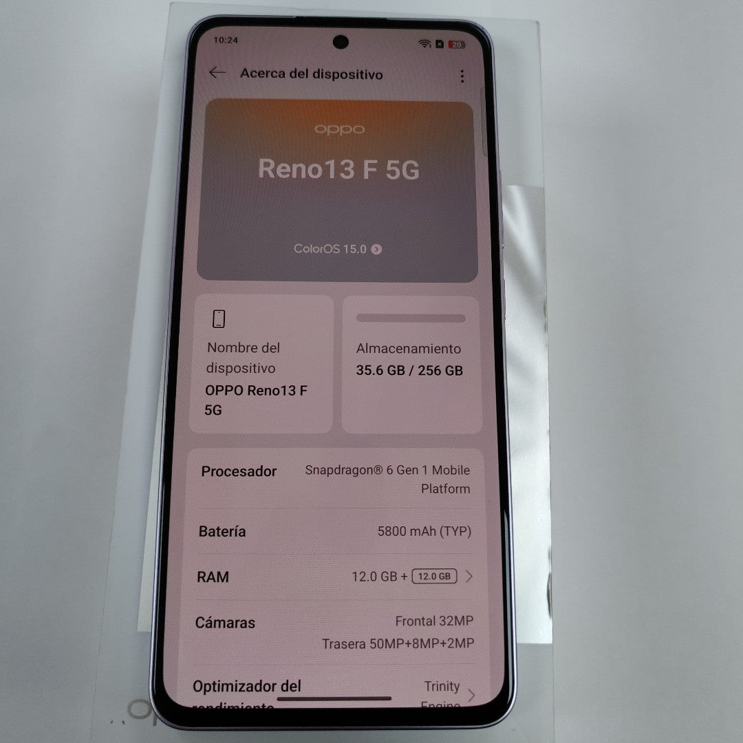 CELULAR OPPO  RENO 13F 5G CPH2699 (2025) 256 GB 12 GB RAM