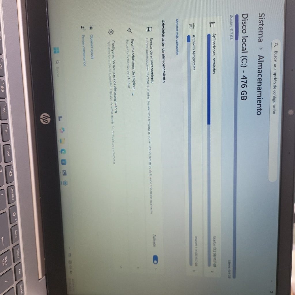 LAPTOP HP 15-FC0043LA (2024) 512 GB SSD 8 GB RAM