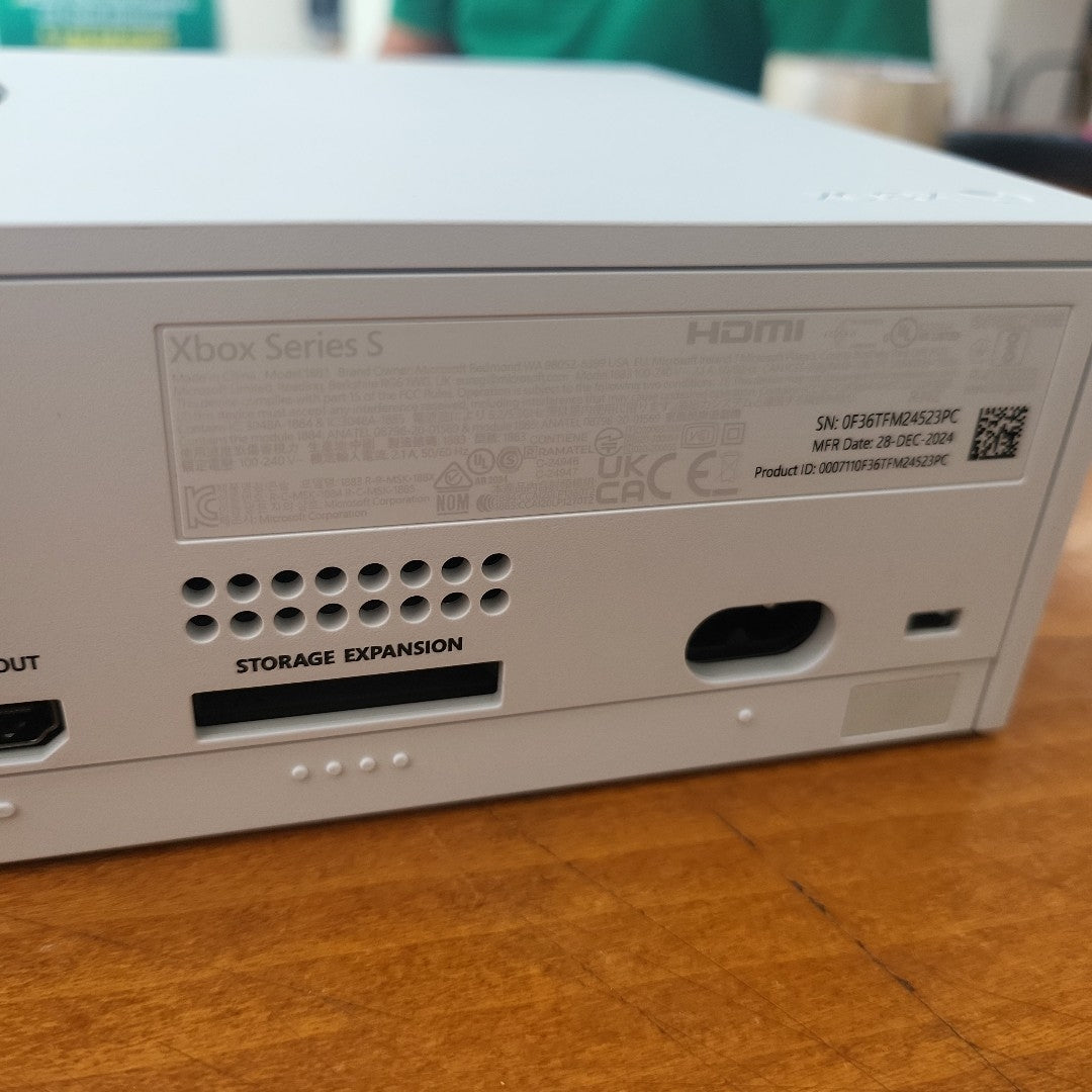 CONSOLA DE VIDEOJUEGO MICROSOFT XBOX SERIES S 512 GB SSD