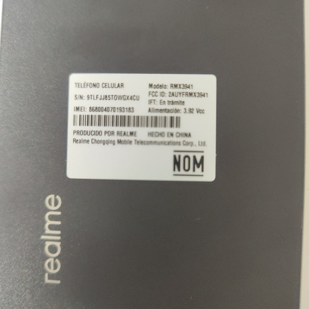 CELULAR REALME C75 RMX3941 (2025) 256 GB 8 GB RAM