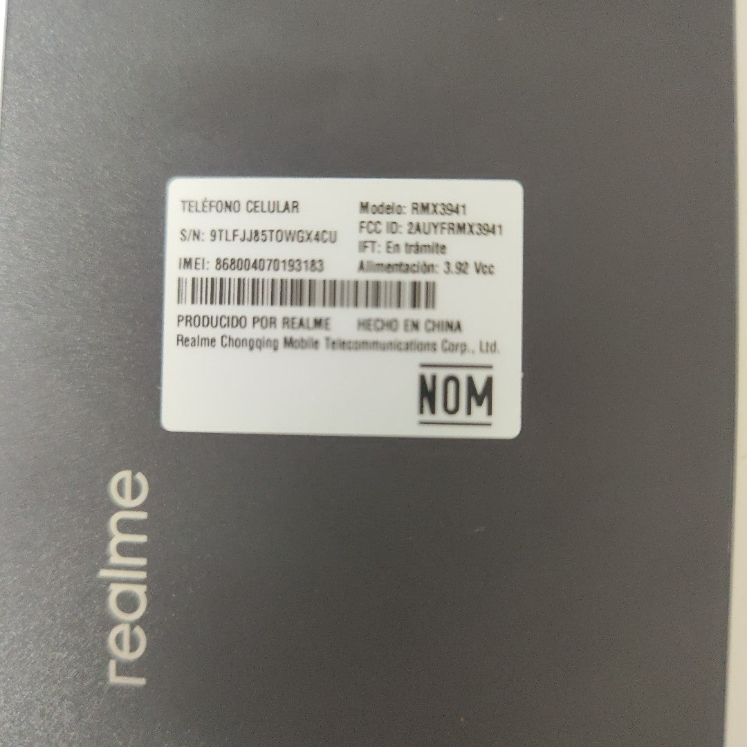 CELULAR REALME C75 RMX3941 (2025) 256 GB 8 GB RAM