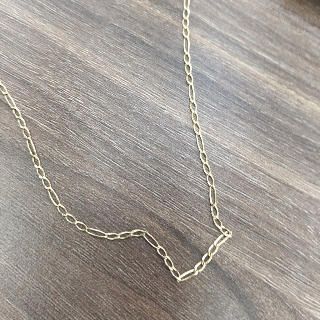 CADENA. ORO. 10 K 2.9 GRMS (SEMINUEVO)