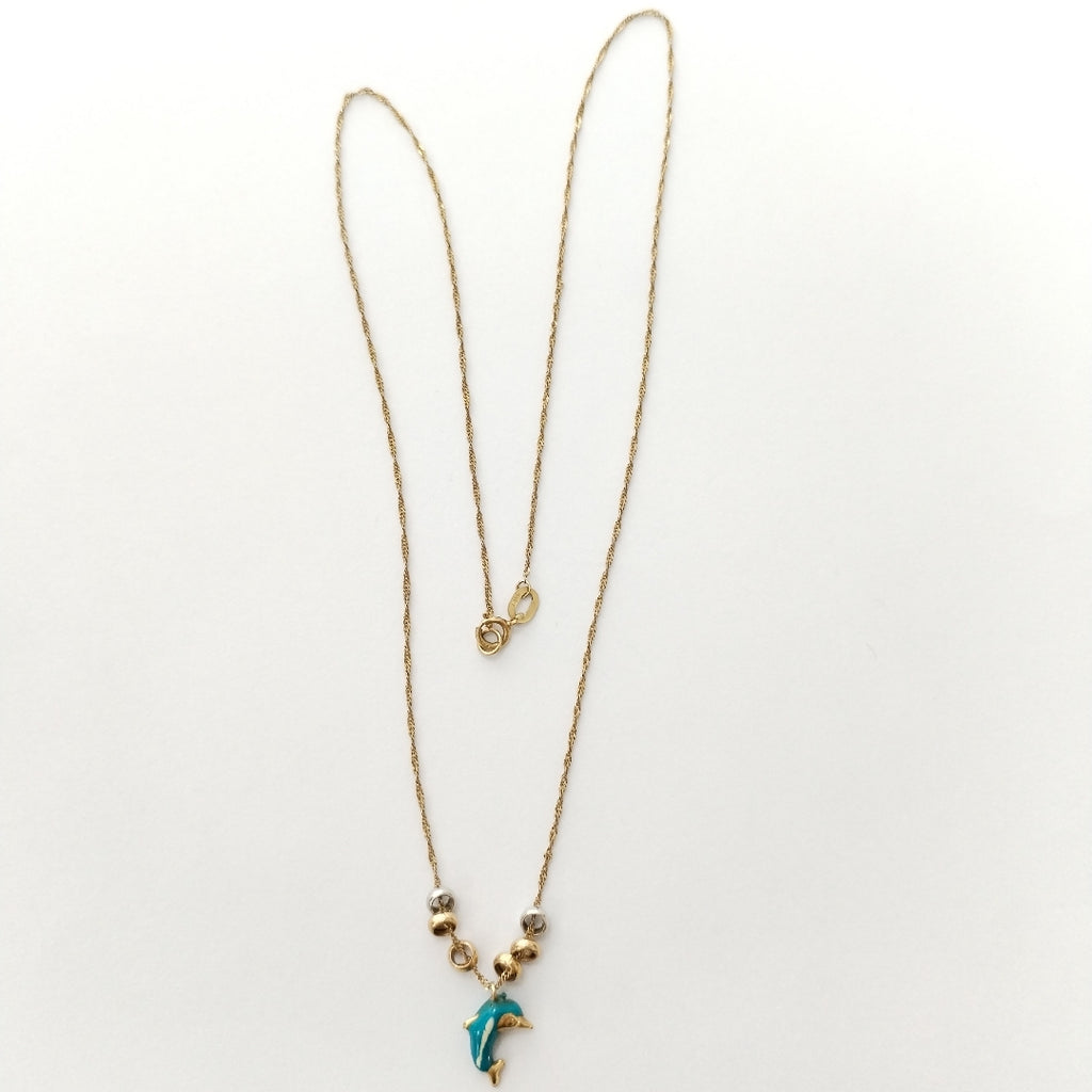 CADENA,DIJE ORO 14 K 1,30 GRMS (SEMINUEVO)