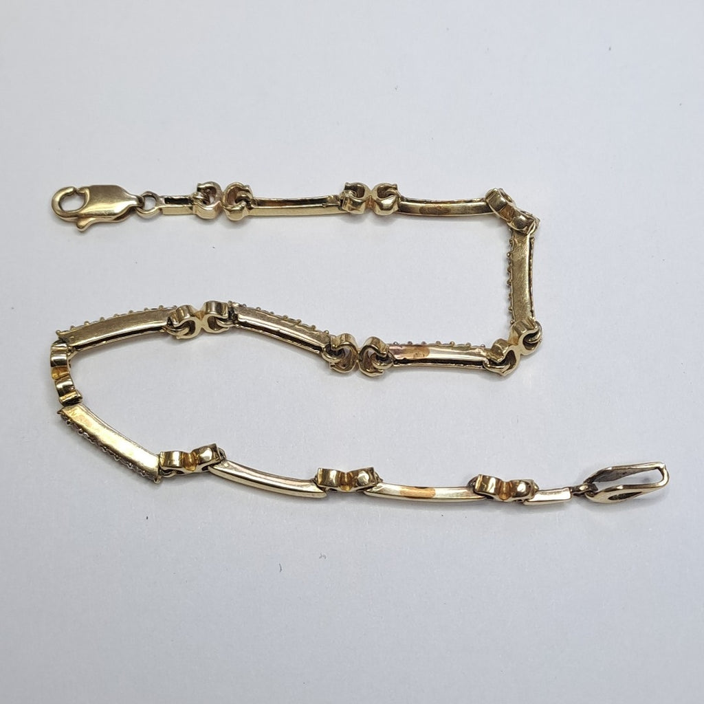 PULSERA. ORO. 14 K 7.6 GRMS (SEMINUEVO)