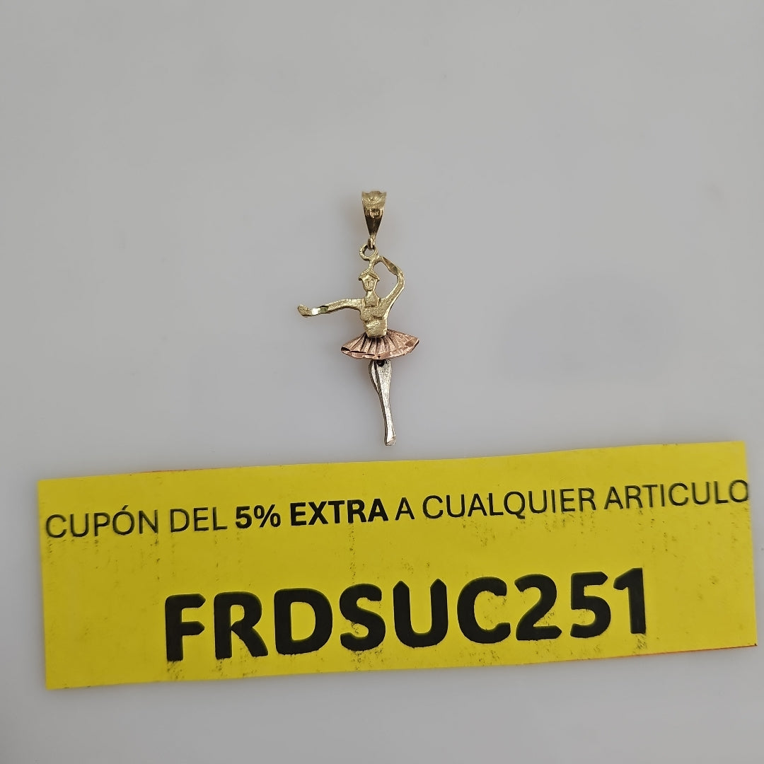 DIJE. ORO. 14 K 2.2 GRMS (SEMINUEVO)
