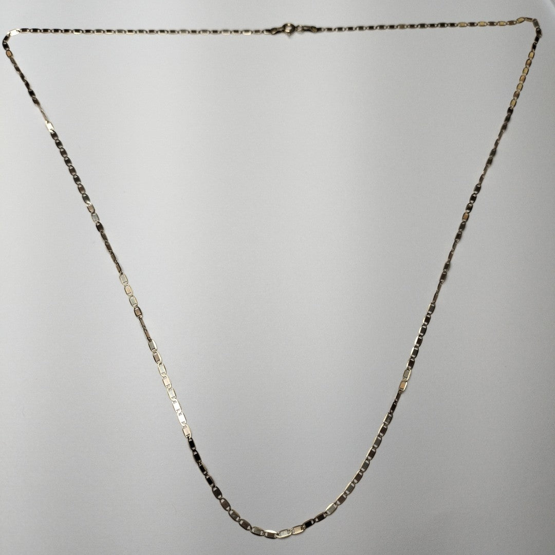 CADENA. ORO. 14 K 3.1 GRMS (SEMINUEVO)