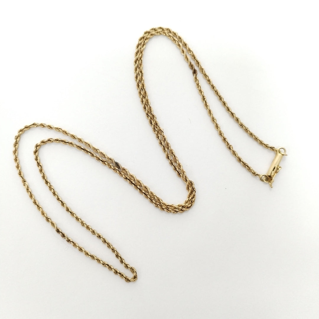 CADENA ORO 14 K 6,60 GRMS (SEMINUEVO)