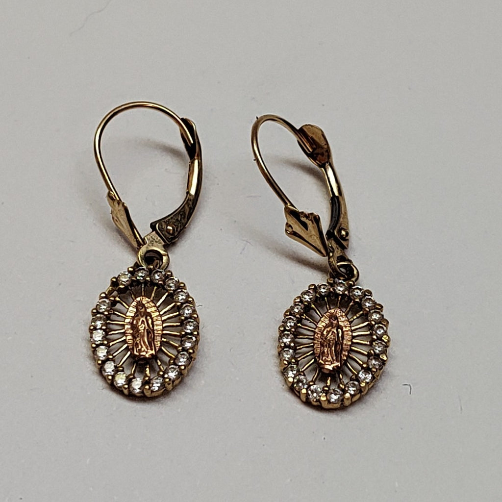 ARETES PAR ORO 14 K 1,70 GRMS (SEMINUEVO)