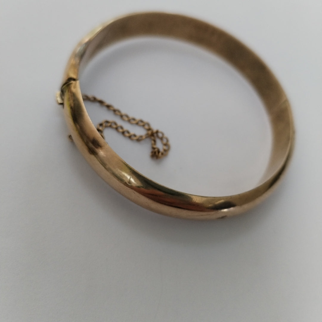 PULSERA RIGIDA. ORO. 8 K 13.9 GRMS (SEMINUEVO)