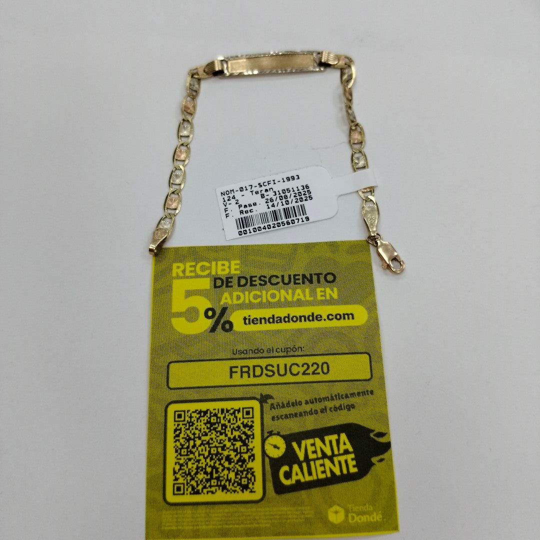 ESCLAVA. ORO. 10 K 4.1 GRMS (SEMINUEVO)