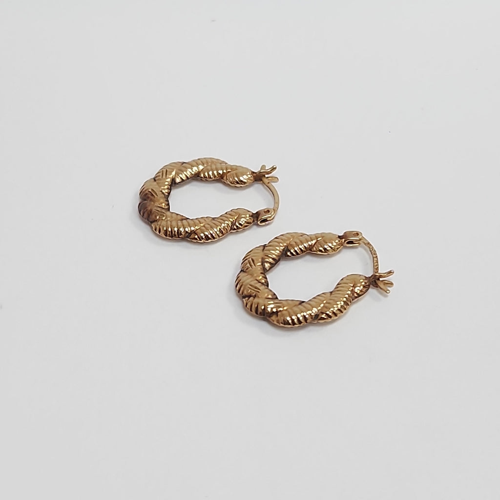 ARETES PAR. ORO. 14 K 1.8 GRMS (SEMINUEVO)