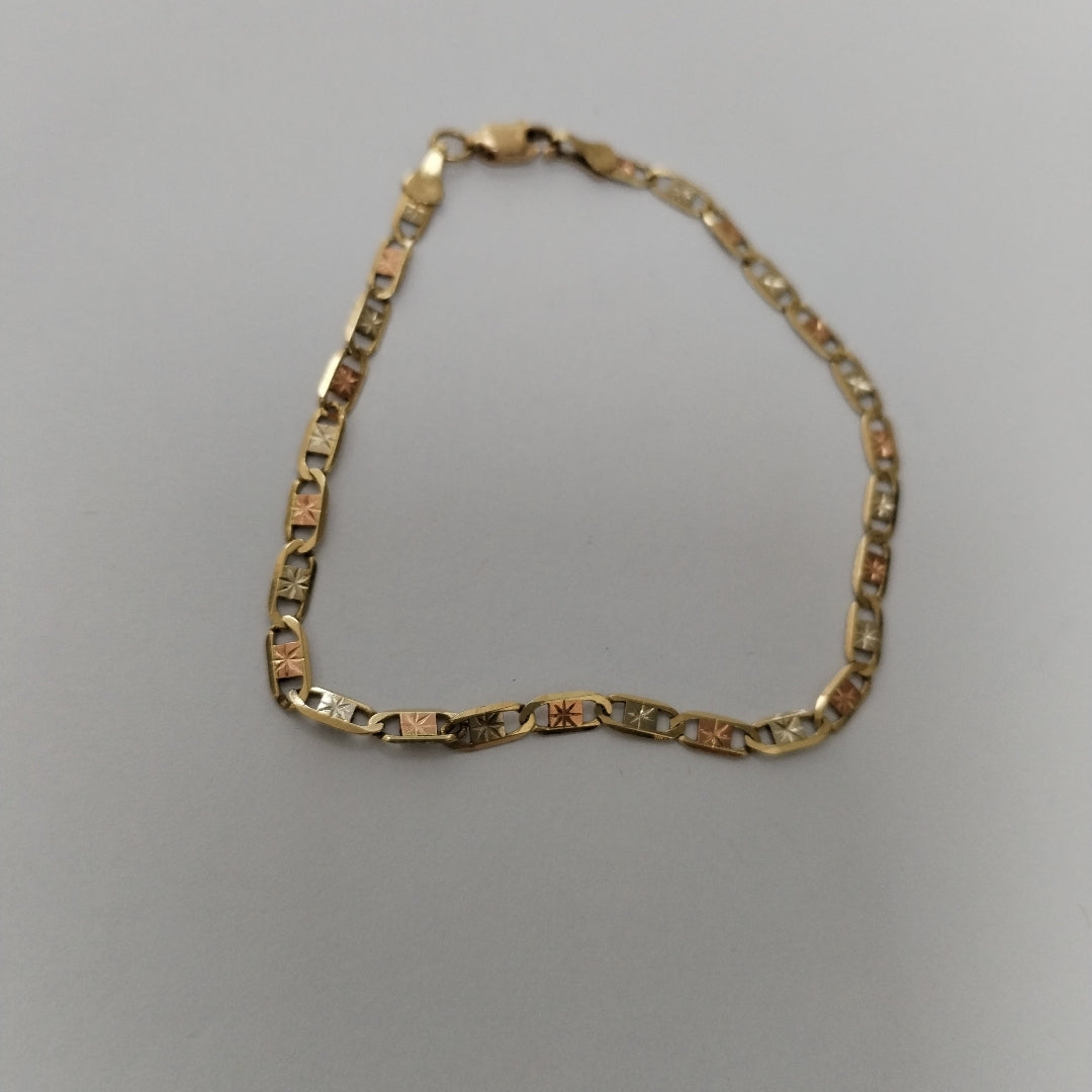 PULSERA. ORO. 10 K 3.6 GRMS (SEMINUEVO)