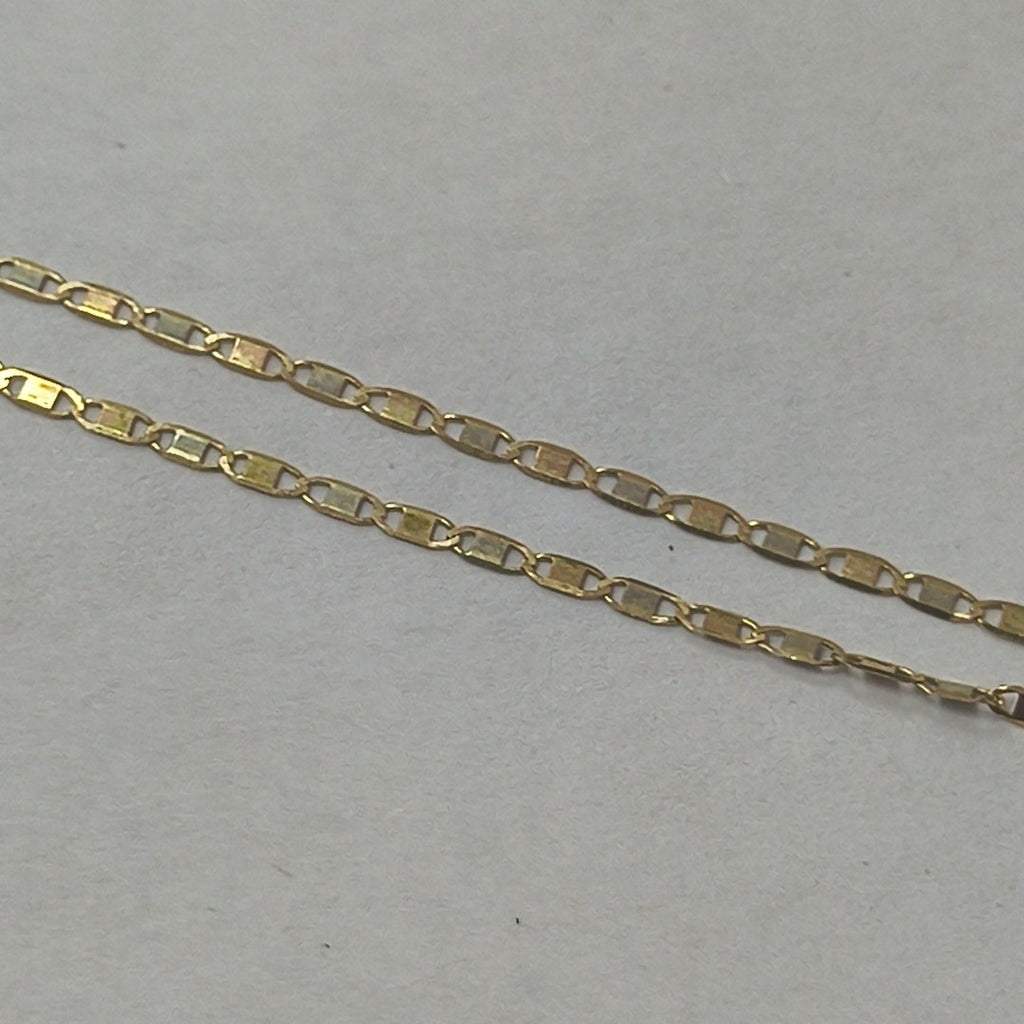 CADENA, DIJE. ORO. 14 K 1.7 GRMS (SEMINUEVO)