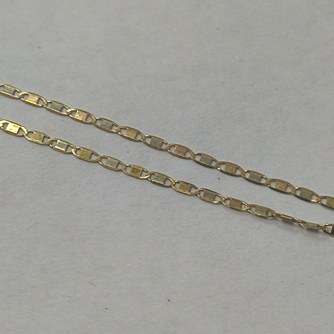CADENA, DIJE. ORO. 14 K 1.7 GRMS (SEMINUEVO)