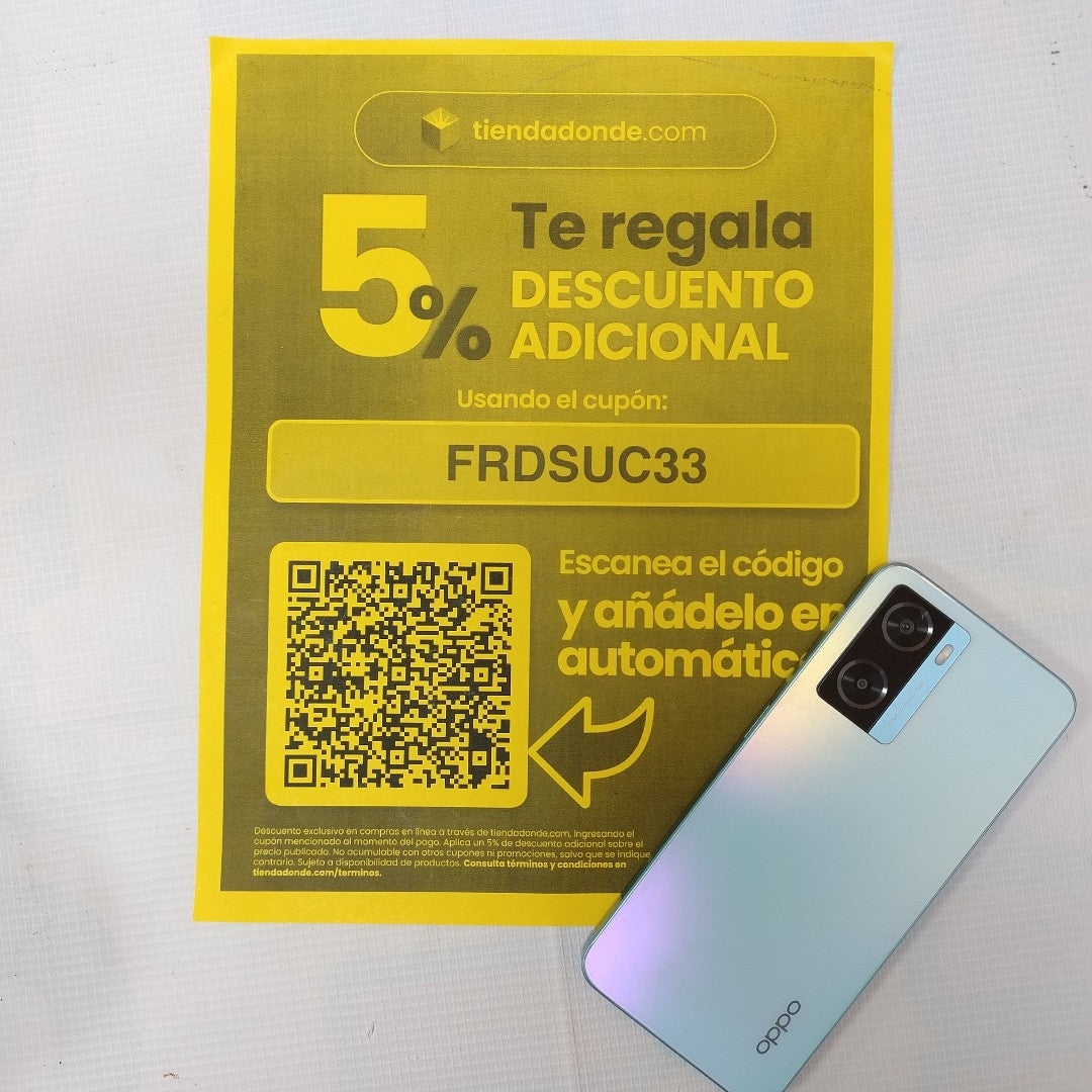 CELULAR OPPO  A77 CPH2385 128 GB 4 GB RAM (SEMINUEVO)