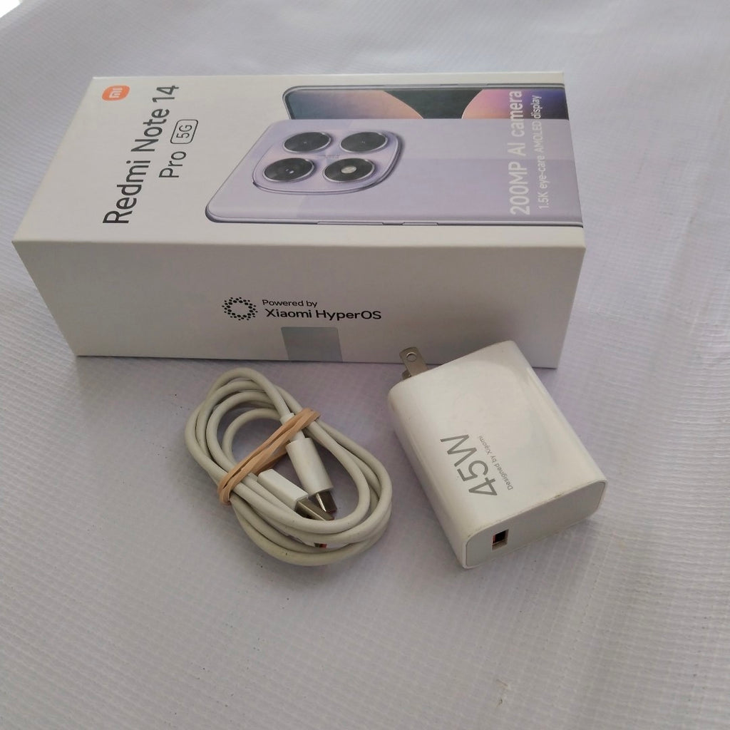 CELULAR XIAOMI REDMI NOTE 14 PRO 5G 24090RA29G (2025) 256 GB 8 GB RAM