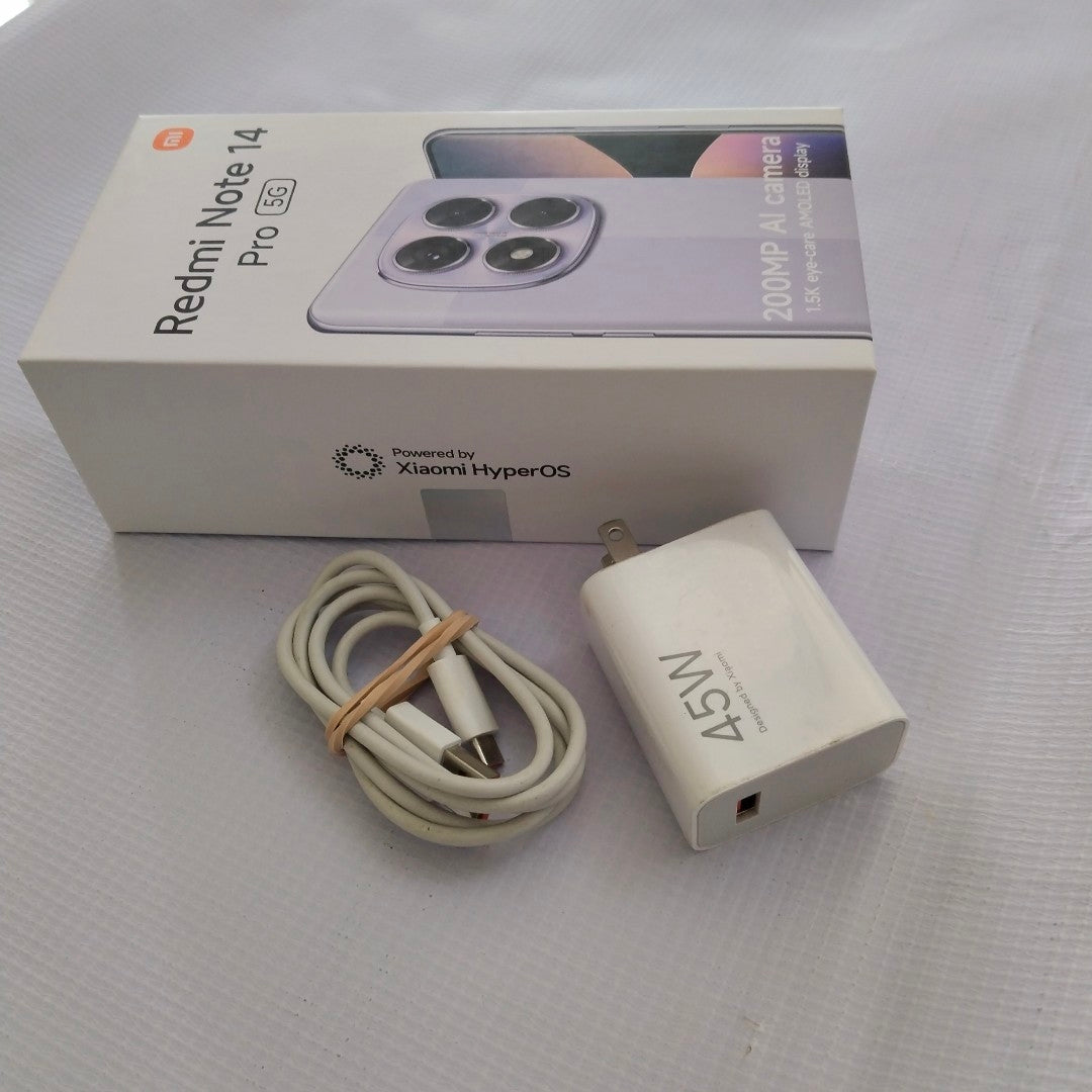 CELULAR XIAOMI REDMI NOTE 14 PRO 5G 24090RA29G (2025) 256 GB 8 GB RAM